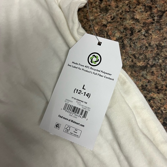 Time and Tru White Rolling Stones Graphic Tee - Picture 6 of 9